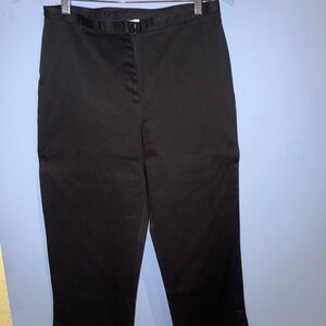 LOFT Black Dress Pants Straight-Leg Professional